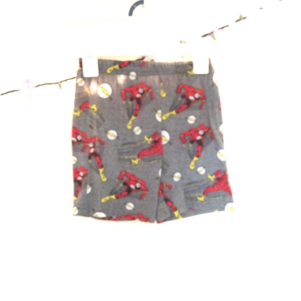 - Boys flash character pajama shorts